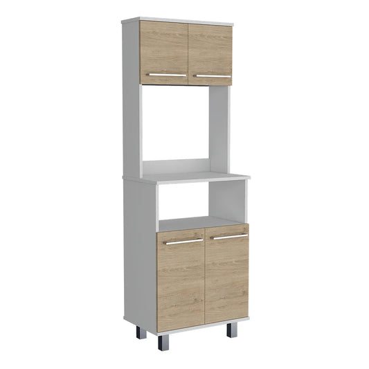 Mueble Alacena Fenix RTA Blanco Rovere