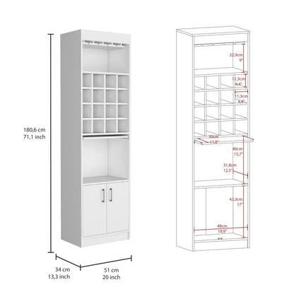 Mueble Bar Kava RTA Blanco