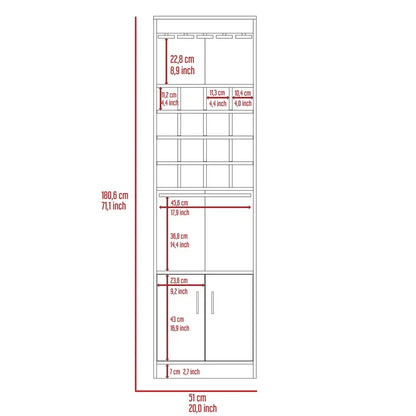 Mueble Bar Kava RTA Blanco