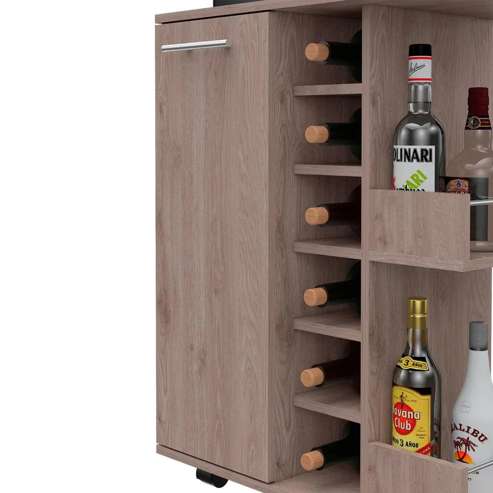 Bar Cart TuHome Ceniza