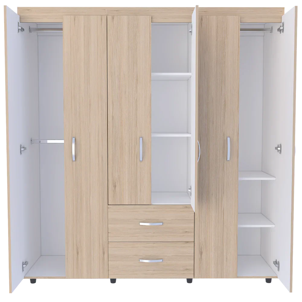 Closet Bariloche RTA Rovere Blanco