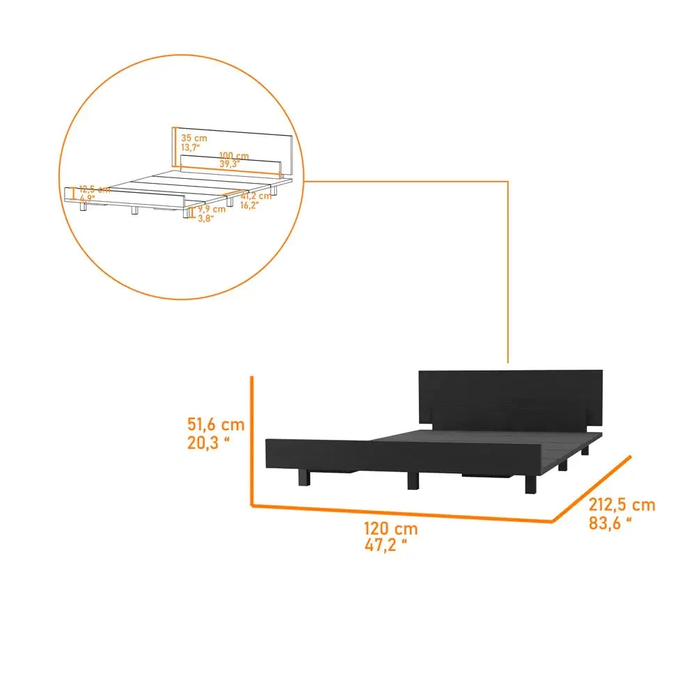 Cama 120 Kaia RTA Wengue