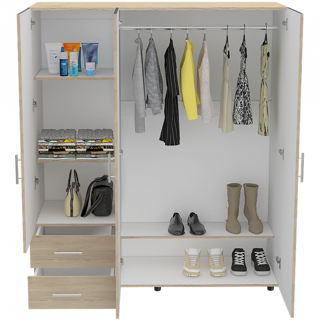 Closet Dassel RTA Rovere Blanco