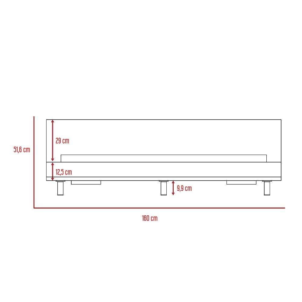 Cama 160 Kaia RTA Miel