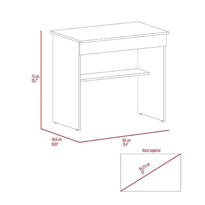 Escritorio Ohio Z80 Cajon RTA Blanco Agave