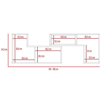 Rack TV Extensible Beijing RTA Wengue