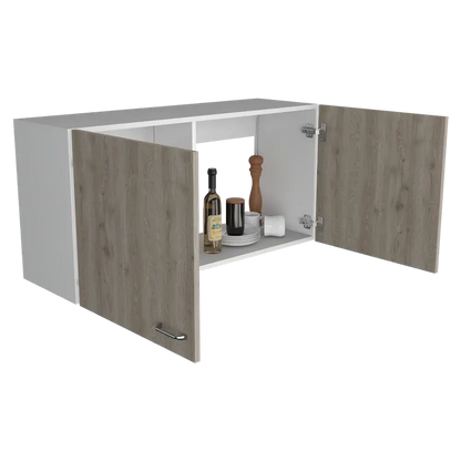 Mueble Superior Kit Lavaplatos Napoles RTA Blanco Ceniza