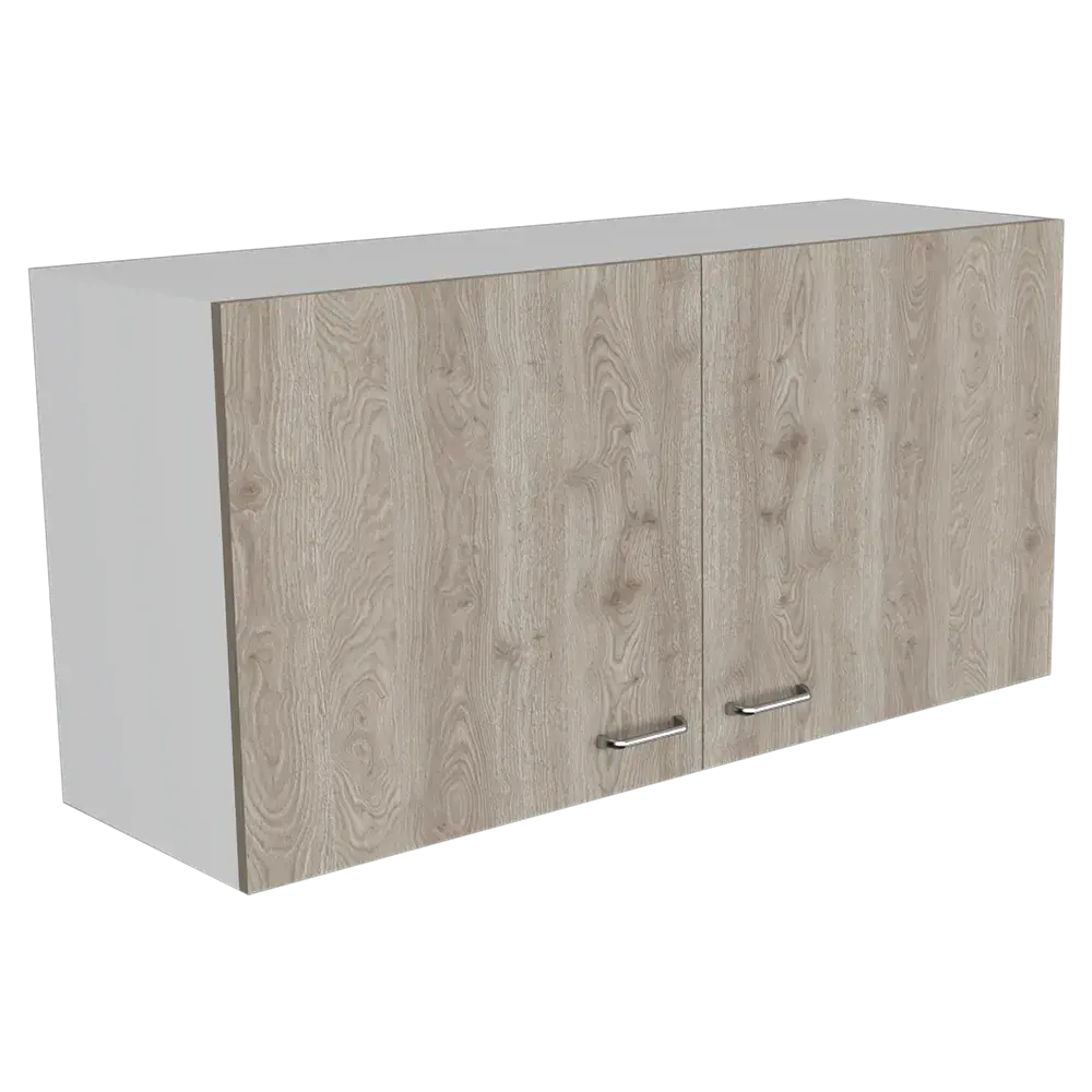 Mueble Superior Kit Lavaplatos Napoles RTA Blanco Ceniza