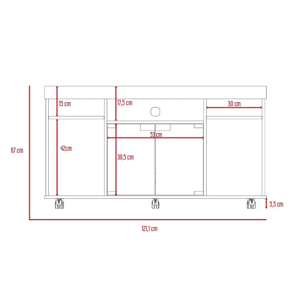 Mesa para TV Vermon RTA Rovere