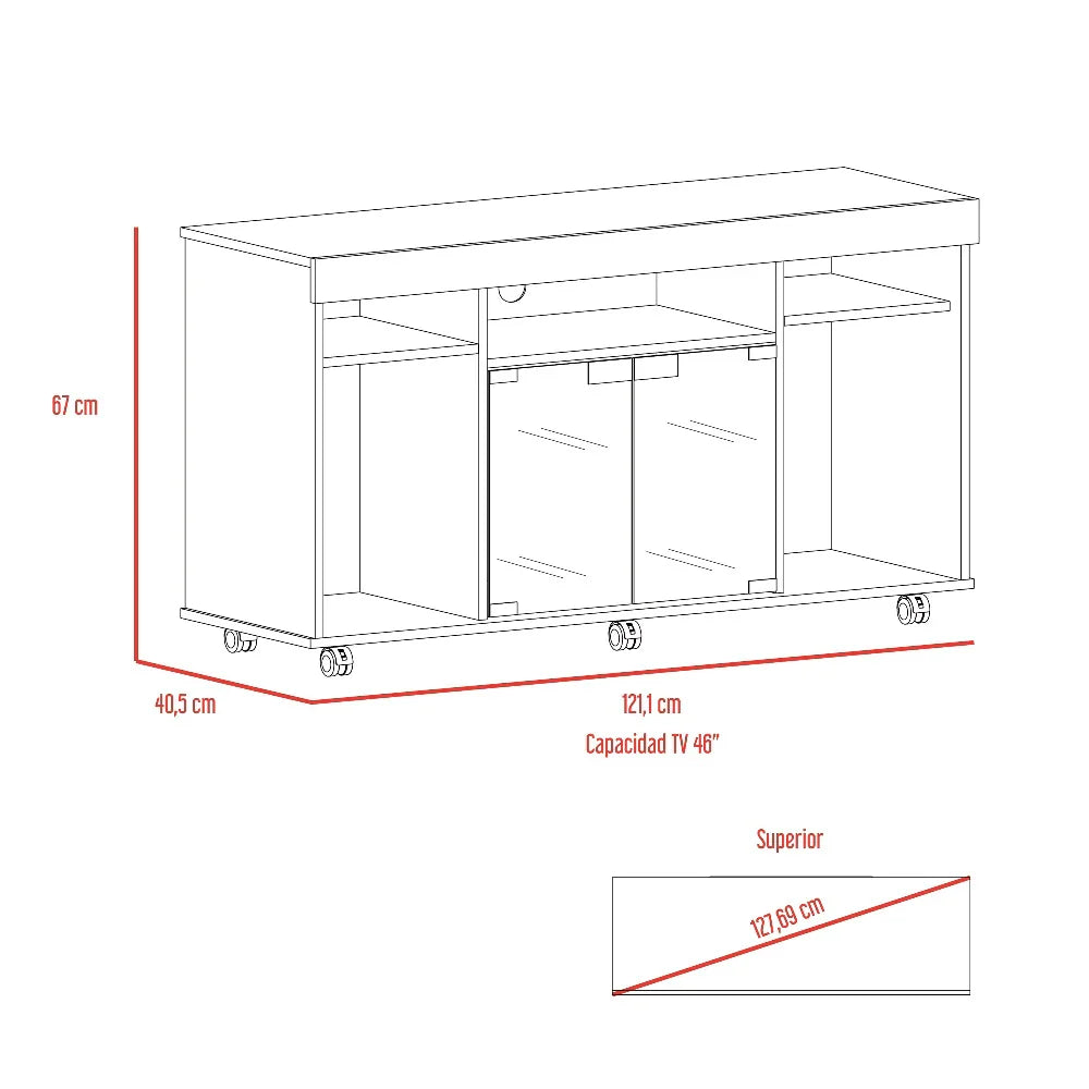 Mesa para TV Vermon RTA Rovere