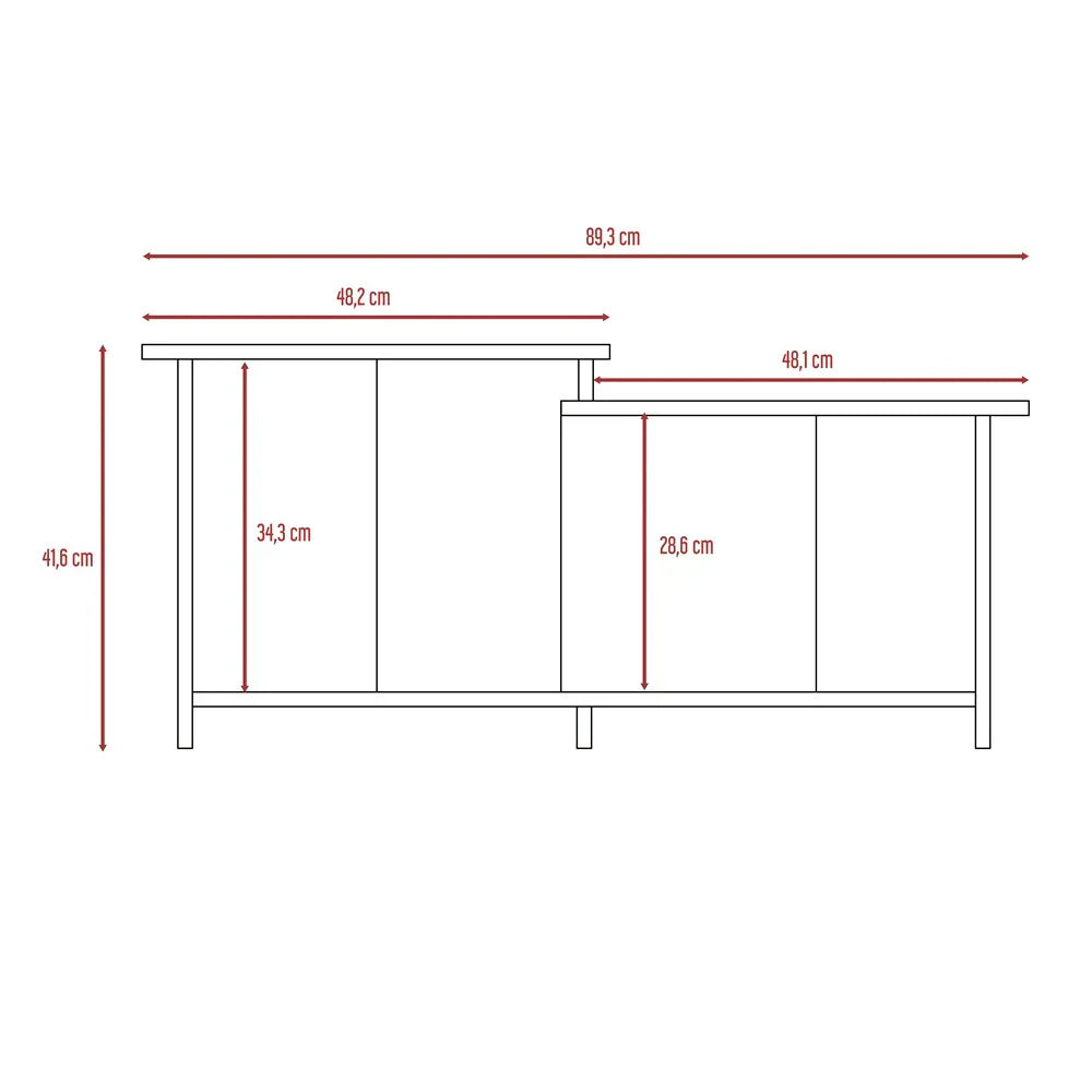 Mesa de Centro Wema 3 RTA Wengue