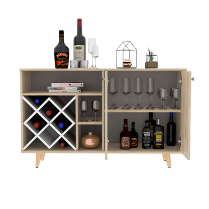 Mueble Bar Vithi RTA Macadamia Blanco