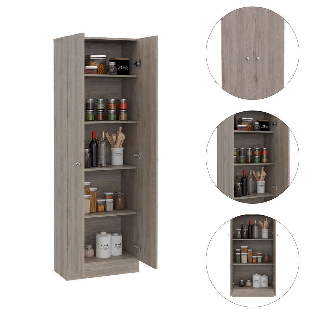 Mueble Alacena Multiusos RTA Ceniza Blanco