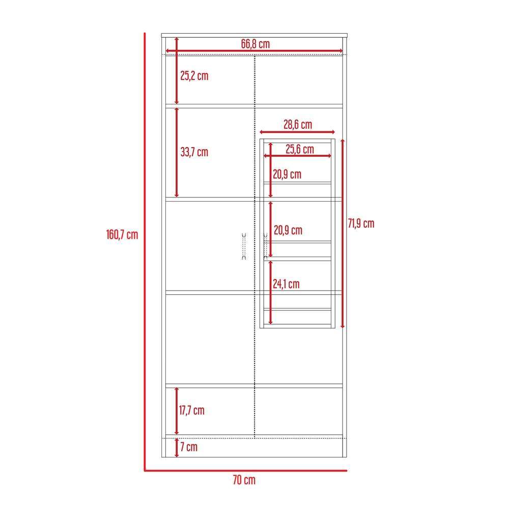 Mueble Alacena Varese RTA Duna Blanco