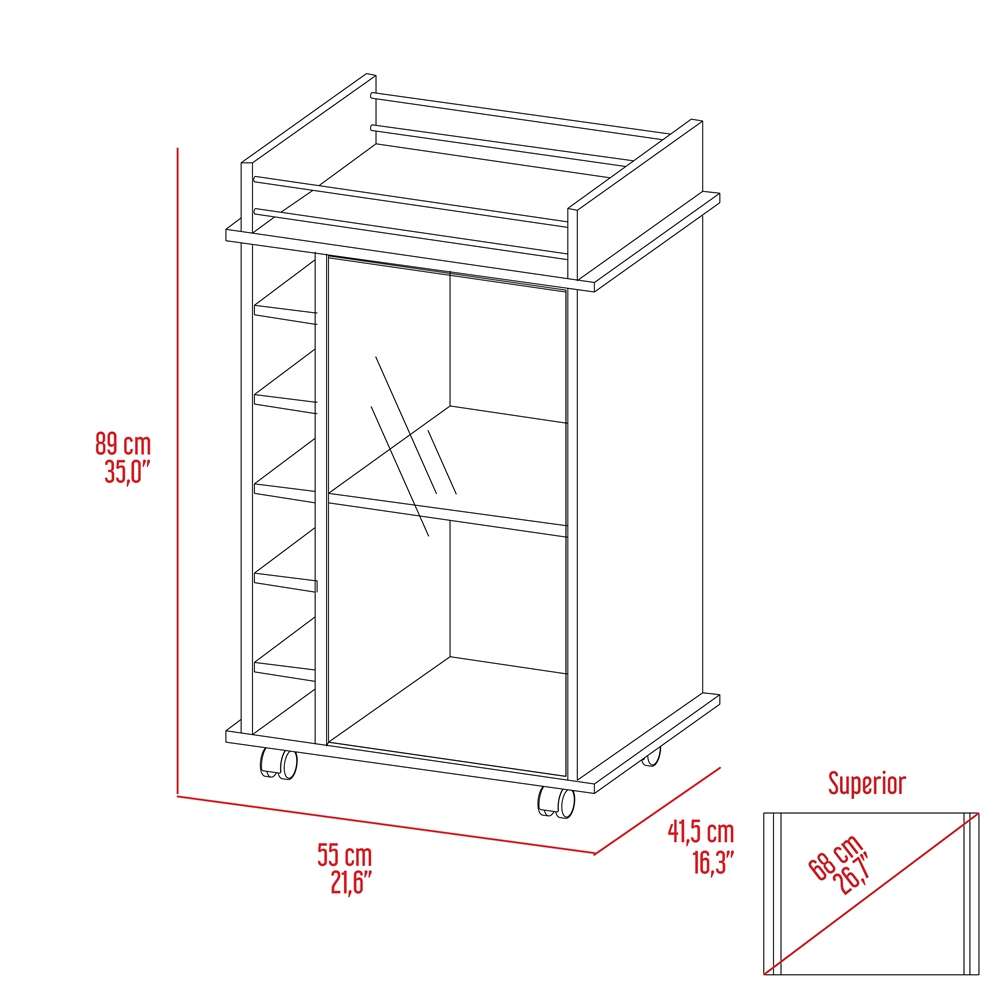 Mueble Bar Dukat RTA Blanco