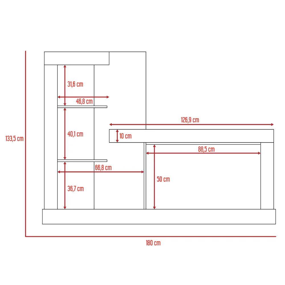 Rack para TV Minotti RTA Coñac