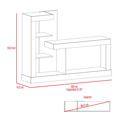 Rack para TV Minotti RTA Coñac