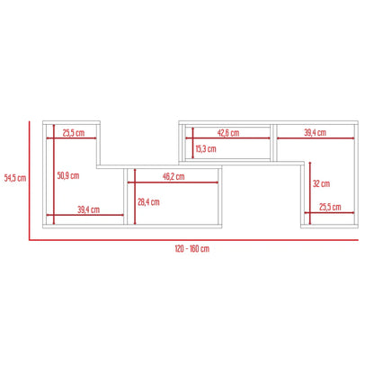 Rack TV Extensible Beijing RTA Wengue